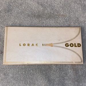 Lorac unzipped Gold eyeshadow palette